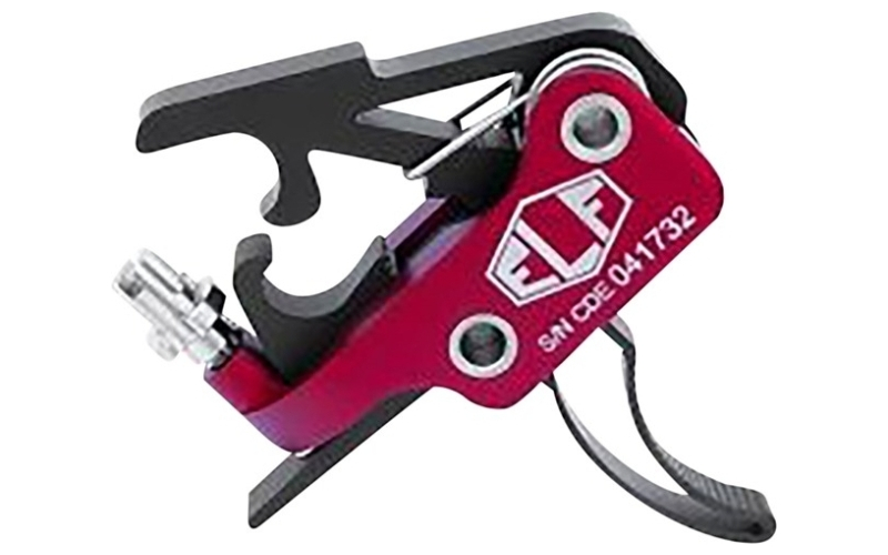 Elftmann Tactical Ar-15 3gun trigger curved finger adjustable